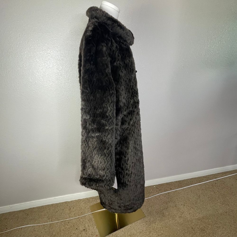 Ensign London oversized NWT reversible‎ faux fur and wind/water resistant S coat - Picture 8 of 16